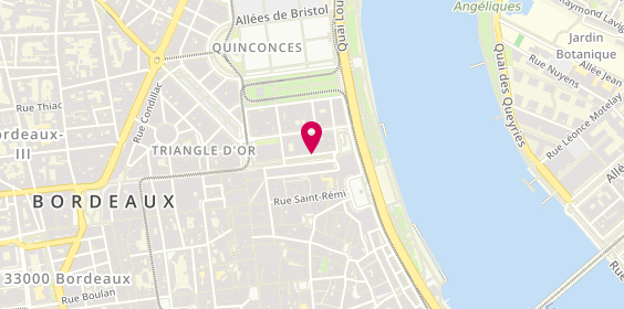 Plan de Grezet Immobilier, 11 Cours du Chapeau Rouge, 33000 Bordeaux