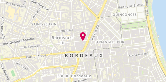 Plan de Goya Immobilier, 6 Rue Rolland, 33000 Bordeaux
