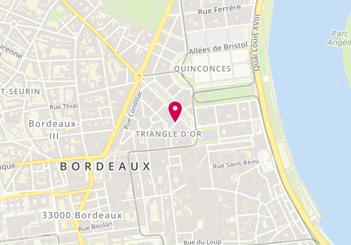 Plan de Emile Garcin, 3 Rue Jean Jacques Bel, 33000 Bordeaux