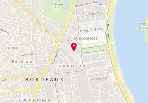 Plan de Square Habitat, 13 Allée de Tourny, 33000 Bordeaux