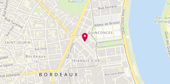 Plan de Denis chicard gestion, 6 Rue de Sèze, 33000 Bordeaux