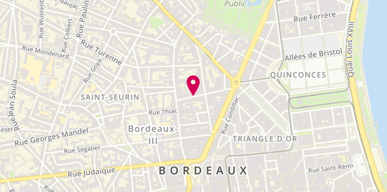 Plan de Agence Victoria, 47 Rue Huguerie, 33000 Bordeaux