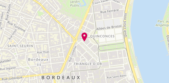 Plan de B2P Gestion, 31 Allée de Tourny, 33000 Bordeaux