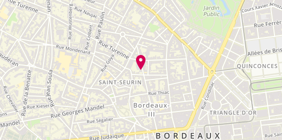 Plan de Roy & Pouey Immobilier, 115 Rue Abbé de l'Épée, 33000 Bordeaux