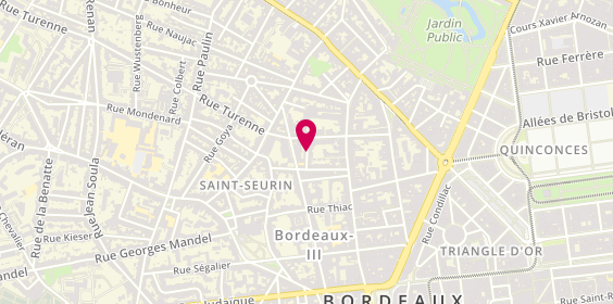 Plan de Centrale Sud-Ouest Immo, 10 Poitevin, 33000 Bordeaux