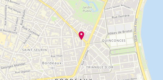 Plan de Foncia, 8 Rue Fondaudège, 33000 Bordeaux