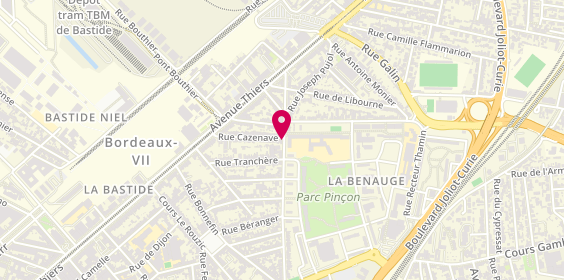 Plan de Stephane Plaza Immobilier Bordeaux, 112 Boulevard Jules Simon, 33100 Bordeaux