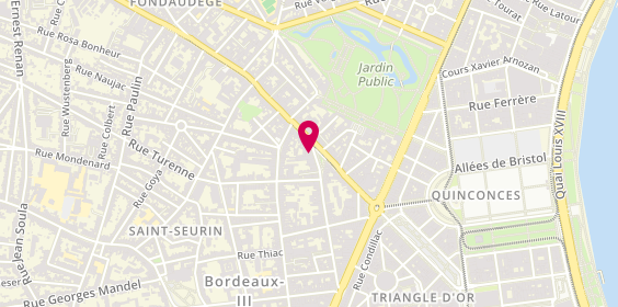 Plan de Olympe Immobilier, 19 place Charles Gruet, 33000 Bordeaux