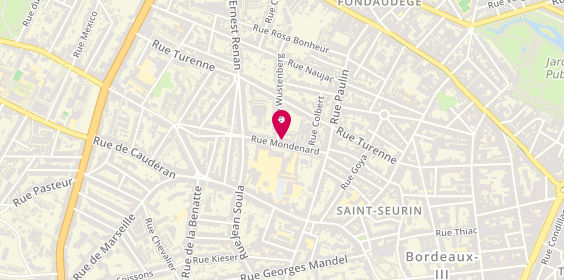 Plan de Behix immobilier, 95 Rue Mondenard, 33000 Bordeaux