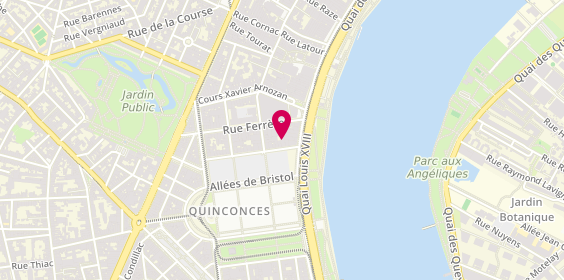 Plan de A2CLICS Immobilier, 7 Allées de Chartres, 33000 Bordeaux