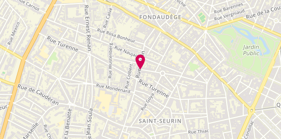 Plan de Archipel Immobilier, 44 Rue Paulin, 33000 Bordeaux