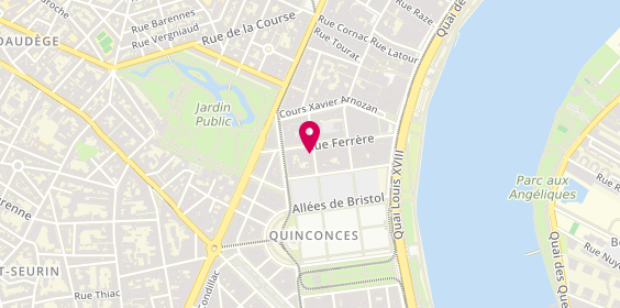 Plan de La Girondine, 9 Rue Vauban, 33000 Bordeaux