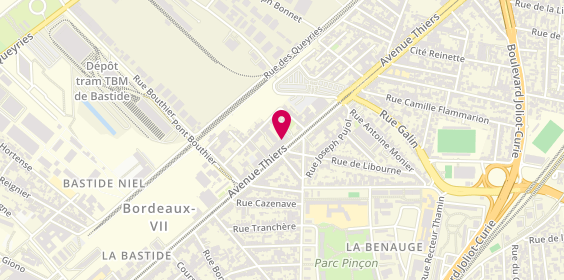 Plan de Soline Immobilier, 236 avenue Thiers, 33100 Bordeaux