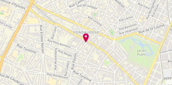 Plan de Human Immobilier, 186 Rue Fondaudège, 33000 Bordeaux