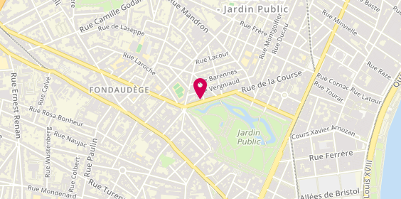 Plan de LOKIZI location meublée (gestion et fiscalité) Bordeaux, 109 Rue de la Course, 33000 Bordeaux
