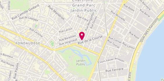 Plan de Cabinet Corim, 59 Rue de la Course, 33000 Bordeaux