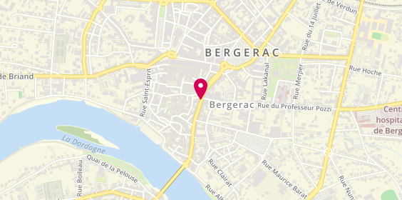 Plan de Bergerac Immobilier, 49 Neuve d'Argenson, 24100 Bergerac