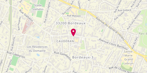 Plan de Era Immobilier, 134 avenue Louis Barthou, 33200 Bordeaux