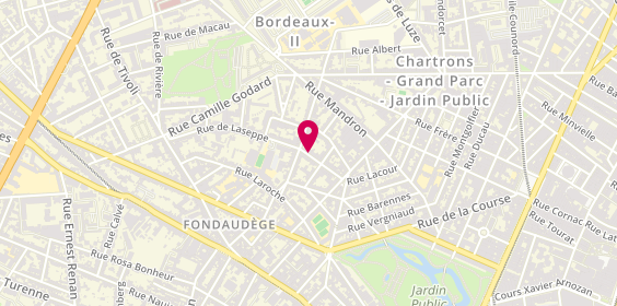 Plan de Le Toit Bordelais, 31 Rue de Laseppe, 33000 Bordeaux