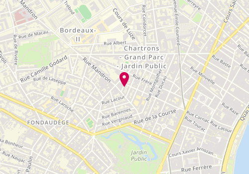 Plan de Pac Gestion, 10 Rue Guadet, 33000 Bordeaux