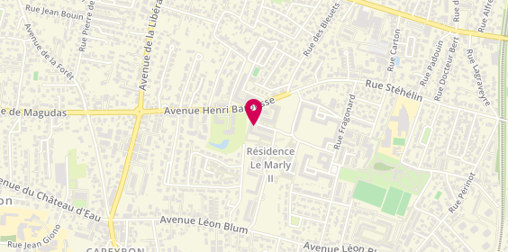 Plan de Eric BARRAU conseiller immobilier Capifrance à Bordeaux, 65 Rue de Marly, 33700 Mérignac