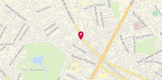 Plan de Absolute Habitat, 74 avenue de la Libération Charles de Gaulle, 33110 Le Bouscat