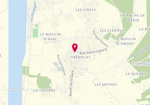 Plan de Ici Dordogne, Le Bourg, 24510 Trémolat