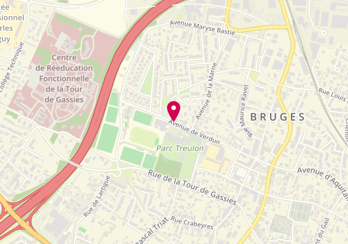 Plan de Le Vigean Immobilier, 17D
Avenue de Verdun, 33520 Bruges