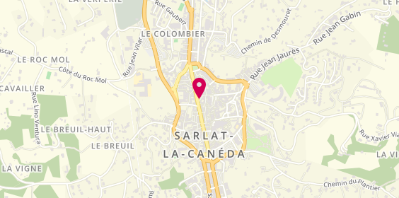 Plan de Live In, location vacances à Sarlat-la-Canéda, 15 Rue de la République, 24200 Sarlat-la-Canéda