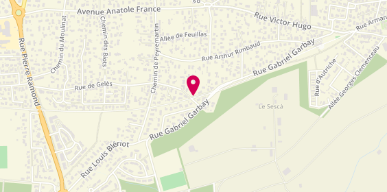 Plan de Accf Gallais, 1 Rue Henri Farman, 33160 Saint-Médard-en-Jalles