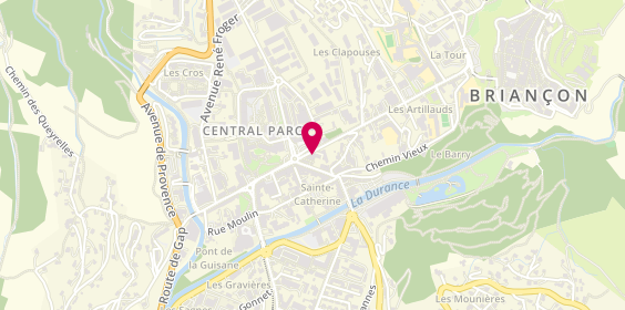 Plan de L' Agence du Parc, 4 avenue de la République, 05100 Briançon