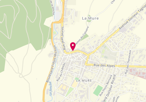 Plan de Sud Isère Immobilier, 15 Rue du Breuil, 38350 La Mure