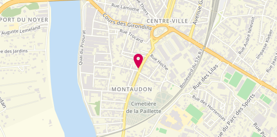 Plan de Atlantis Immobilier, 52 Rue de Montaudon, 33500 Libourne