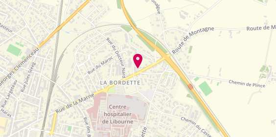Plan de Guy Hoquet, 147 Rue de la Marne, 33500 Libourne