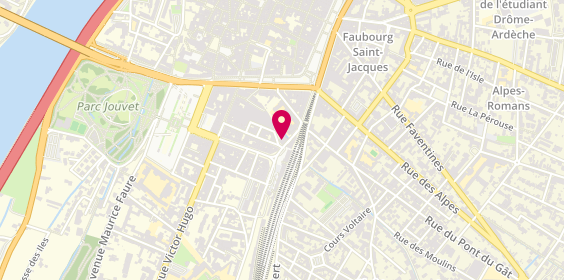 Plan de Guy Hoquet l'Immobilier, 17 Rue Balzac, 26000 Valence
