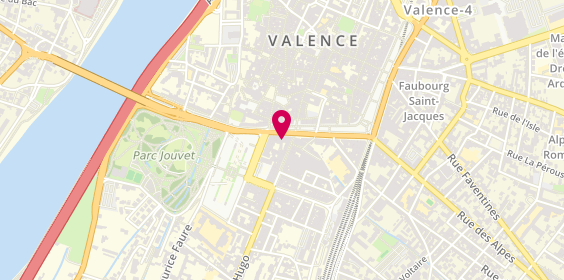 Plan de Croix d'Or Immobilier, 8 place de la République, 26000 Valence