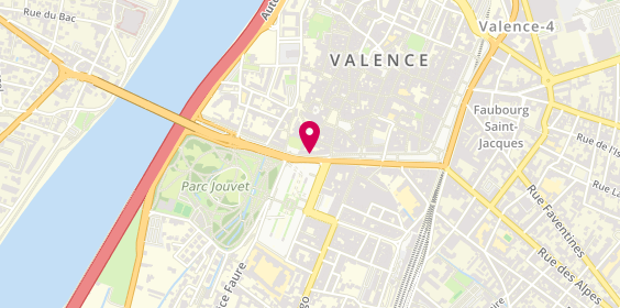 Plan de Immo de France Valrim, 61 avenue Gambetta, 26000 Valence
