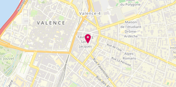 Plan de L'Immo, 10 Rue du Commerce, 26000 Valence