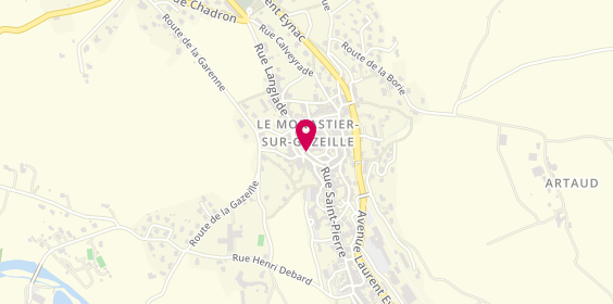 Plan de Agence du Plateau, 17 place François d'Estaing, 43150 Le Monastier-sur-Gazeille