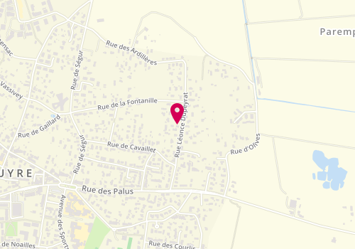 Plan de Sébastien LEGRAND Immobilier - Dr House Immo DHI, 25 Bis Rue Léonce Dupeyrat, 33290 Parempuyre