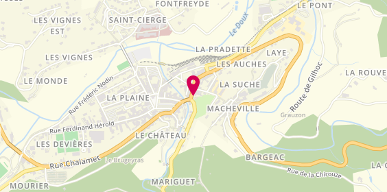 Plan de Payet Immobilier, 13 Rue Désiré Bancel, 07270 Lamastre