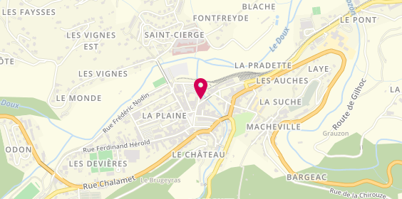 Plan de FOROT Immobilier, 14 avenue Boissy d'Anglas, 07270 Lamastre