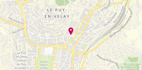 Plan de A 2 B Immobilier, 5 place Cadelade, 43000 Le Puy-en-Velay