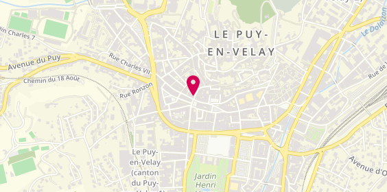 Plan de Act'Immo, 7 Rue Chènebouterie, 43000 Le Puy-en-Velay