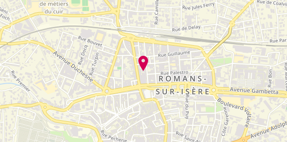 Plan de Guy Hoquet, 19 avenue Pierre Semard, 26100 Romans-sur-Isère
