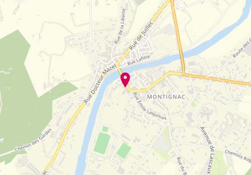 Plan de Agence Montignac-Lascaux, 10 Rue du 4 Septembre, 24290 Montignac-Lascaux