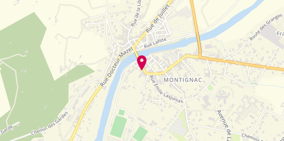 Plan de Agence Montignac-Lascaux, 10 Rue du 4 Septembre, 24290 Montignac-Lascaux