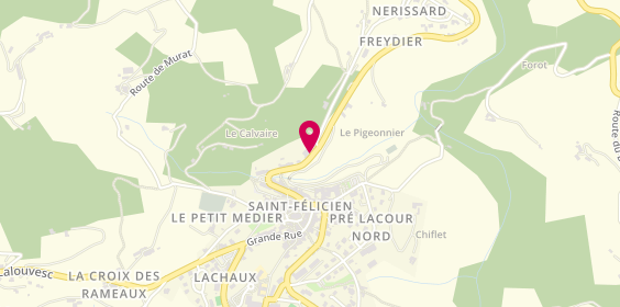 Plan de Croix de Lumiere, 25 Rue Charles Forot, 07410 Saint-Félicien
