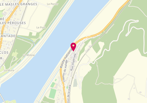 Plan de Pascale DESANY EV-Immobilier, 157 chemin de Halage, 26600 Serves-sur-Rhône