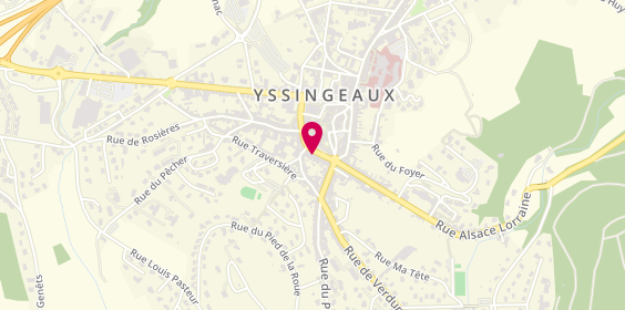 Plan de Square Habitat Yssingeaux, 24 place du Maréchal Foch, 43200 Yssingeaux